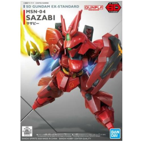 #017 MSN-04 SAZABI SD GUNDAM EX-STANDARD
