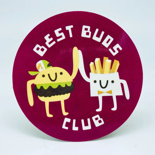 "Best Buds Club" Sticker – 10 PACK - 1