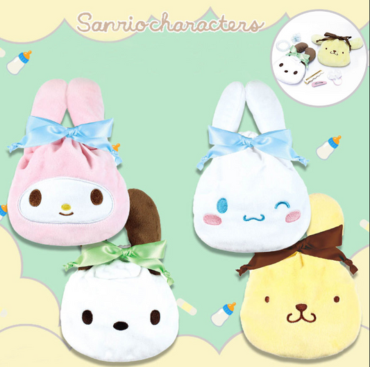 SANRIO Plush Pouch Tie Ear Japan Edition - 1