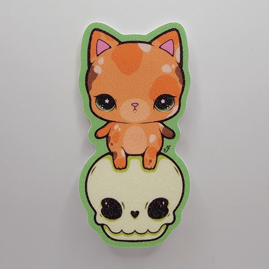 Stay With Me (Orange) - Glitter Sticker - 1