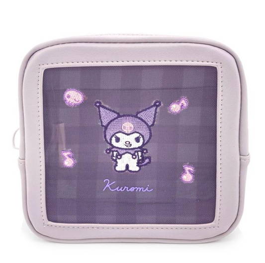 SANRIO Kuromi Cosmetic Pouch (Japan Edition) - 1