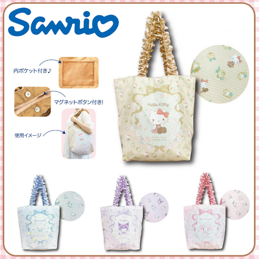 SANRIO Frill Strap Tote Bag (Japan Edition) - 1
