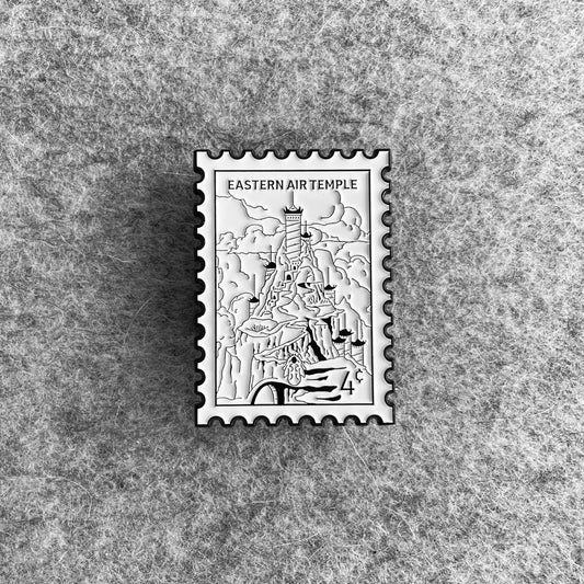 Air Temple Stamp-Series Enamel Pin – ATLA & anime Collectible