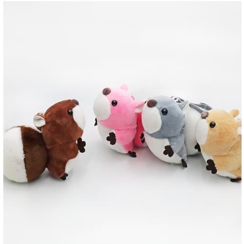 SQUIRREL PLUSH KEYRING