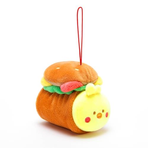 Anirollz - Chickiroll Burger Plush Keychain (Mini)