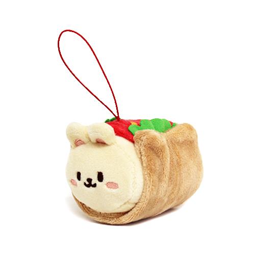 Anirollz - Bunniroll Hot Dog Plush Keychain (Mini)