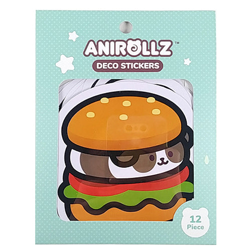 Anirollz - Assorted Deco Stickers 12-Set