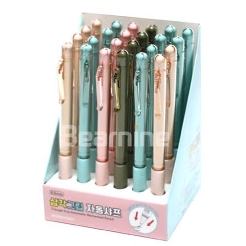 TRIANGULAR GRIP AUTOMATIC MECH PENCIL