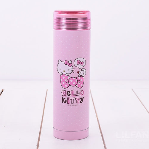 SANRIO STAINLESS STEEL PINK TUMBLER - HELLO KITTY 300ML