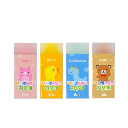 ANIMAL FRIENDS ERASER