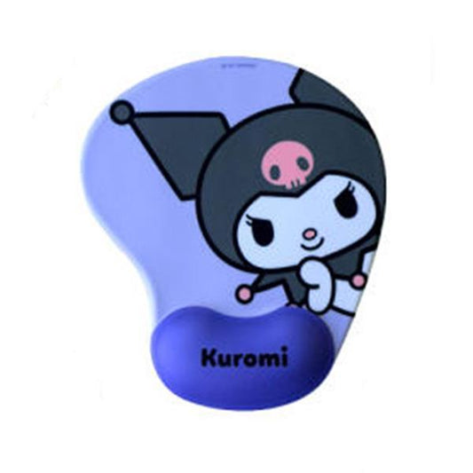 SANRIO CHARACTERS WRIST SUPPORT MOUSE PAD - KUROMI