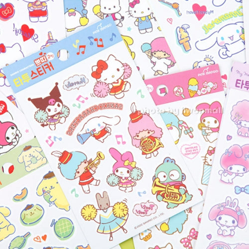 SANRIO CHARACTERS PETITE TATTOO STICKERS