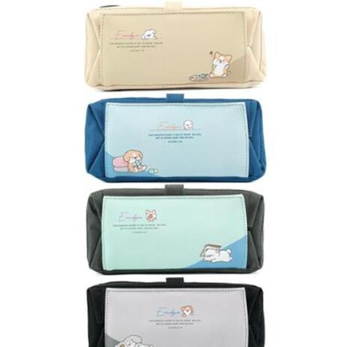 SLEEPING DOG WIDE OPEN PENCIL POUCH