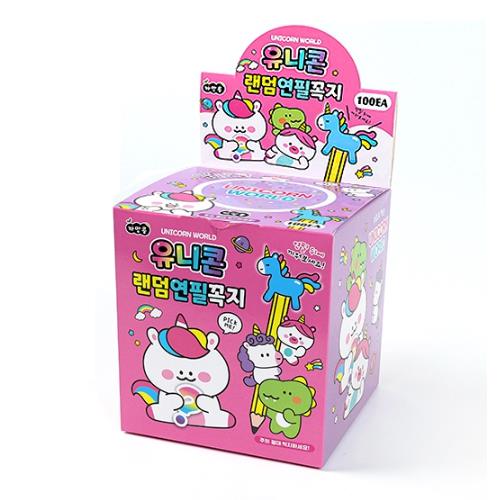 UNICORN RANDOM PENCIL CAP COVER