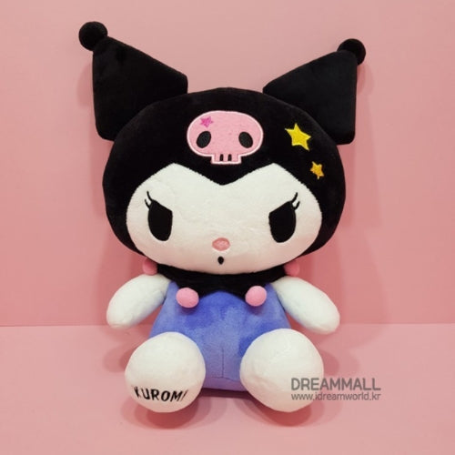 SANRIO KUROMI STAR PLUSH 25CM