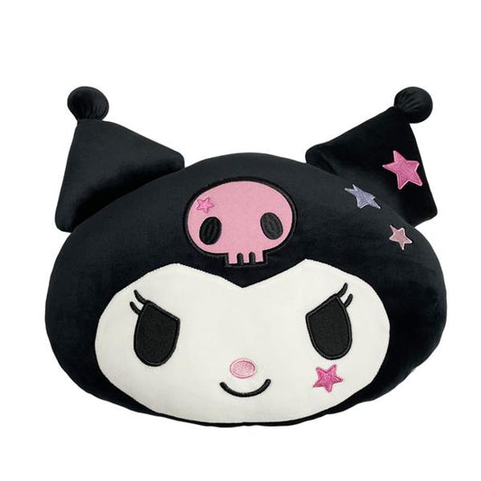 SANRIO KUROMI STAR FACE CUSHION 50CM