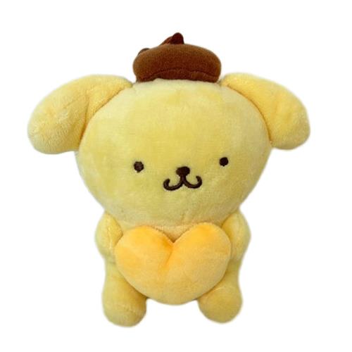 SANRIO HEART BACKPACK KEYCHAIN - POMPOMPURIN