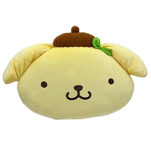 SANRIO POMPOMPURIN FACE CUSHION 50CM
