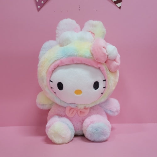 SANRIO RAINBOW PLUSH BACKPACK 25CM - HELLO KITTY