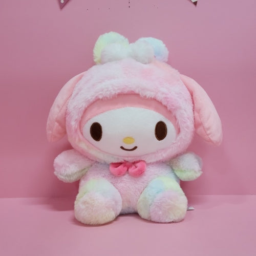 SANRIO RAINBOW PLUSH BACKPACK 25CM - MY MELODY