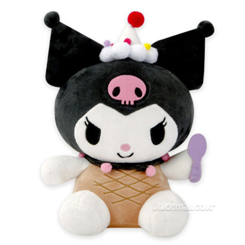 SANRIO ICE CREAM PLUSH - KUROMI 27CM