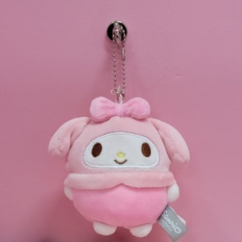 SANRIO ROUND BACKPACK KEYCHAIN 10 CM - MY MELODY