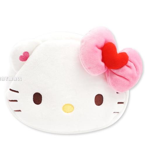 SANRIO HELLO KITTY CUTIE FACE CROSSBODY BAG - PINK 16CM X 18CM