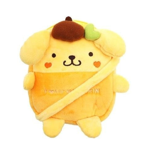 SANRIO POMPOMPURIN CUTIE CROSSBODY BAG POUCH 17 CM X 13 CM