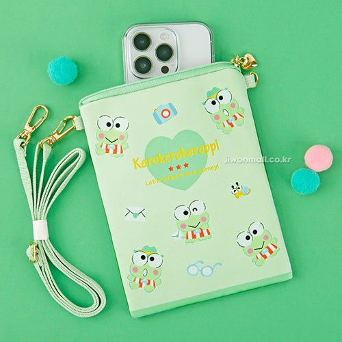 SANRIO NEW CROSS BAG - KEROPPI 14 X 19 CM