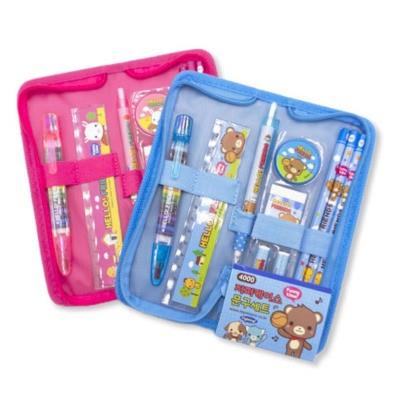 STATIONERY SET IN ZIPPER CASE