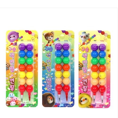 STACKABLE COLORING PENCIL + PENCIL SET
