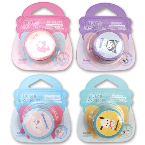 SANRIO CHARACTERS MASKING TAPE