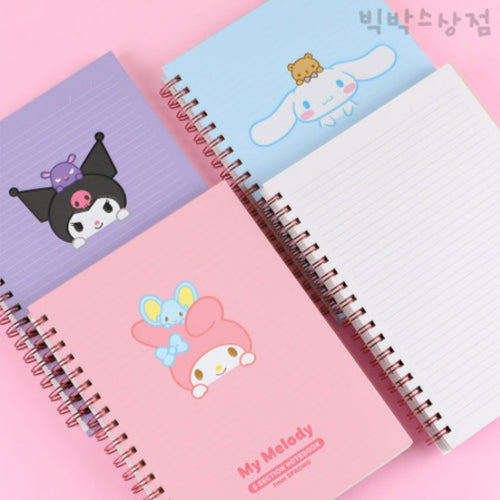 SANRIO CHARACTERS 5-SECTION NOTEBOOK