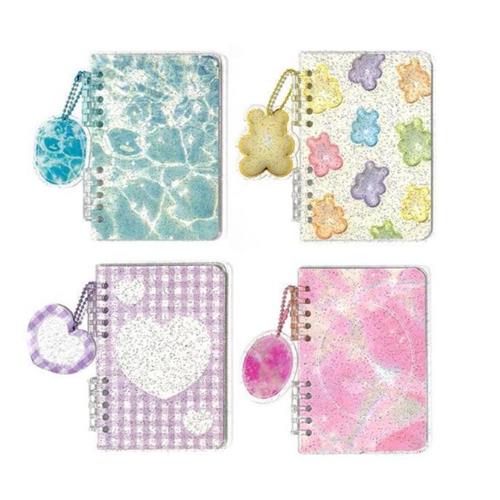 ACRYLIC NOTEBOOK WITH KEYRING SET