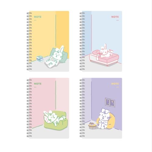 UNDERCOVER RABBIT PP MINI NOTEBOOK