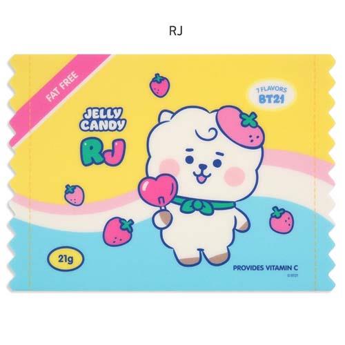 BT21 MOUSE PAD JELLY CANDY - RJ 24.2 CM X 17.6CM