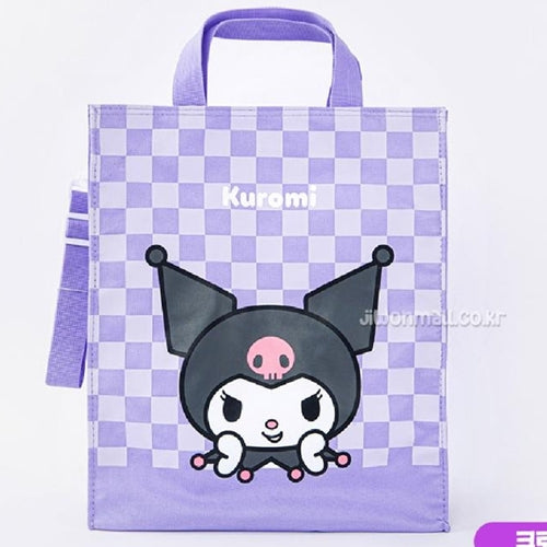 SANRIO MULTI PURPOSE BAG 27X33X7CM - KUROMI