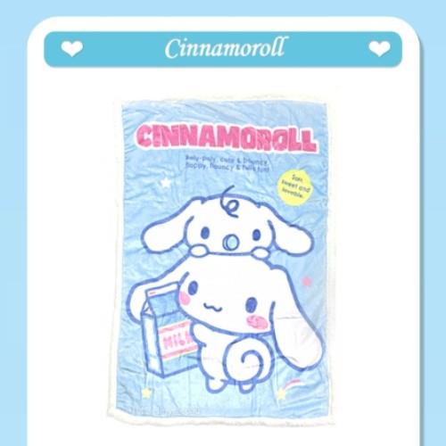 SANRIO POSTER FLEECE THROW BLANKET - CINNAMOROLL 110CMX78CM