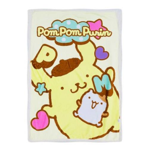 SANRIO POSTER FLEECE THROW BLANKET - POMPOMPURIN 110CMX78CM