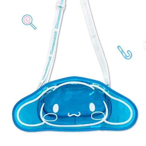 SANRIO TRANSPARENT JELLY CROSSBODY BAG - CINNAMOROLL 12CM