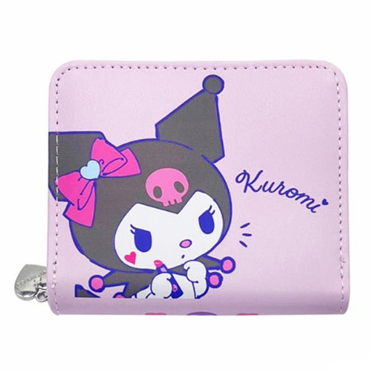 SANRIO POCKET WALLET - KUROMI 10X12CM