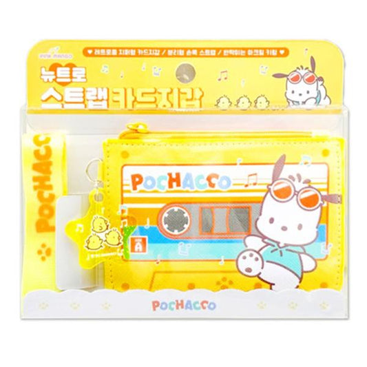 SANRIO NEWTRO STRAP CARD WALLET - POCHACCO