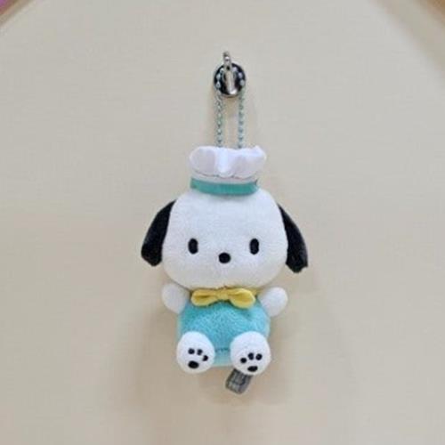 SANRIO HANDSOME CHEF BACKPACK KEYCHAIN 8CM - POCHACCO