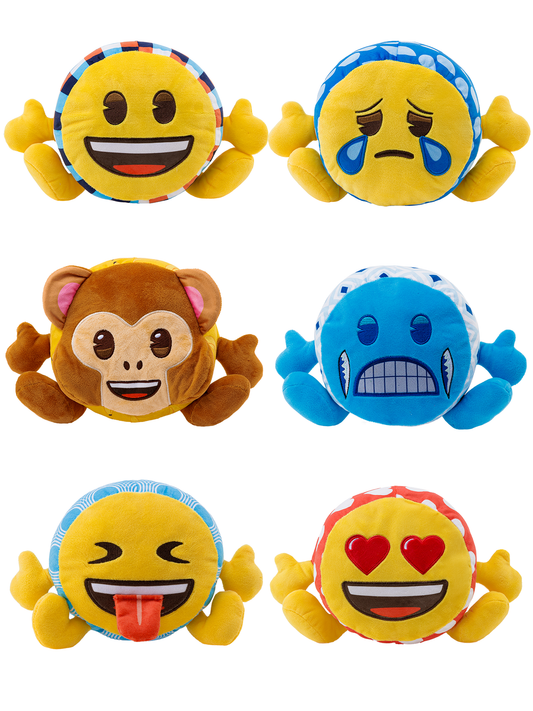 SHSES - emojiTM Fluffy Stacked Series 1 - 8 inch Plush