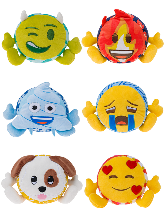 SHSES3 - emojiTM Fluffy Stacked Series 3 - 8 inch Plush