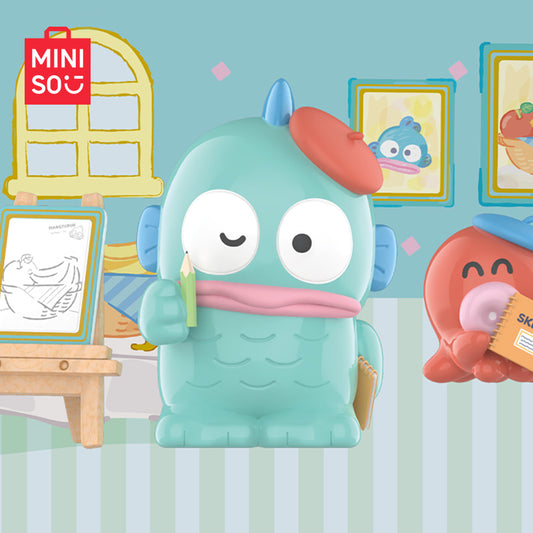 Sanrio Characters Hangyodon Little Painter Figure