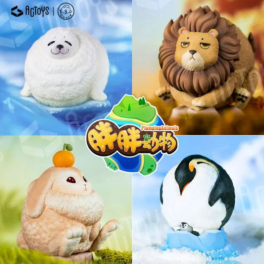 Plumping Animals Chibi Figure (Styles Vary)