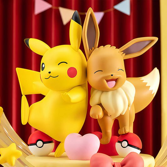 Pokemon Moncolle - Eevee & Pikachu (Party) Figurine