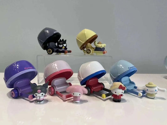 Sanrio Characters Rickshaw Series Blind Box