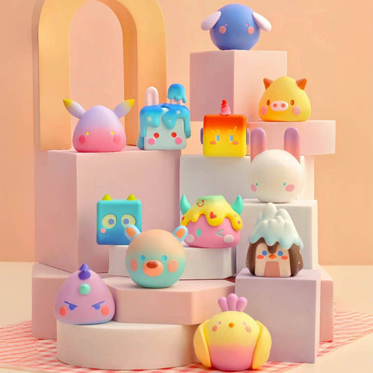 Geometric Monster Shimmering Realm Series Blind Box